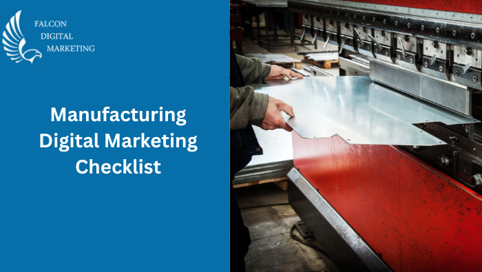 Manufacturing Digital Marketing Checklist
