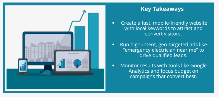 -Electrician-Online-Marketing-Strategies-Key-takeaways