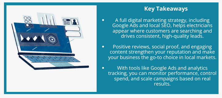 Benefits-of-Digital-Marketing-for-Electricians-Key-takeaways